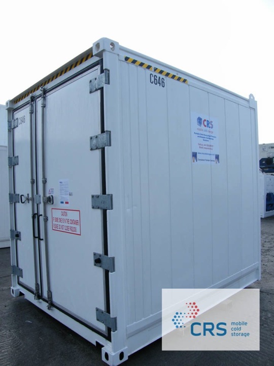 10ft GradeA Mobile Cold Storage Container from CRS Cold Storage