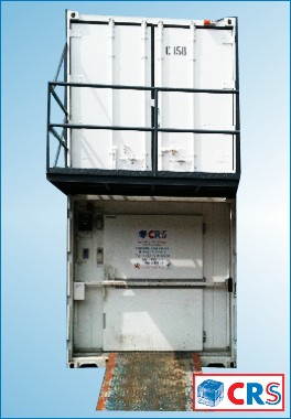 double stacked cold storage containers double stacked cold storage containers