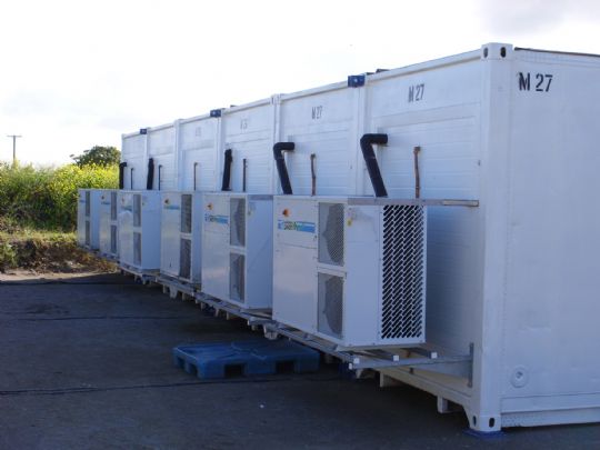 Mega 40 Mobile Cold Store with Zanotti super silent refrigeration