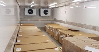 Renting additional cold storage units