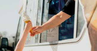 Why do ice cream companies hire cold storage?