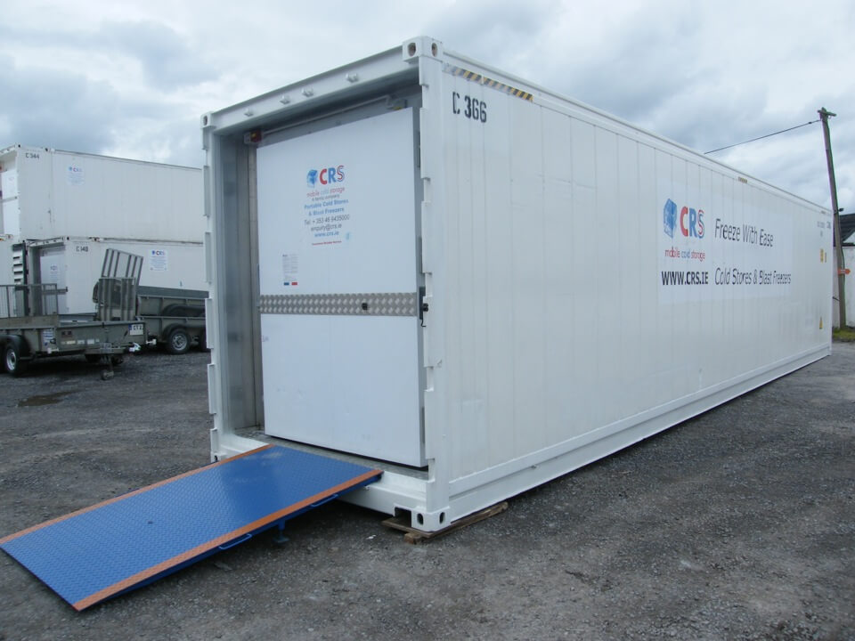 40ft Mobile Refrigerated Container from CRS