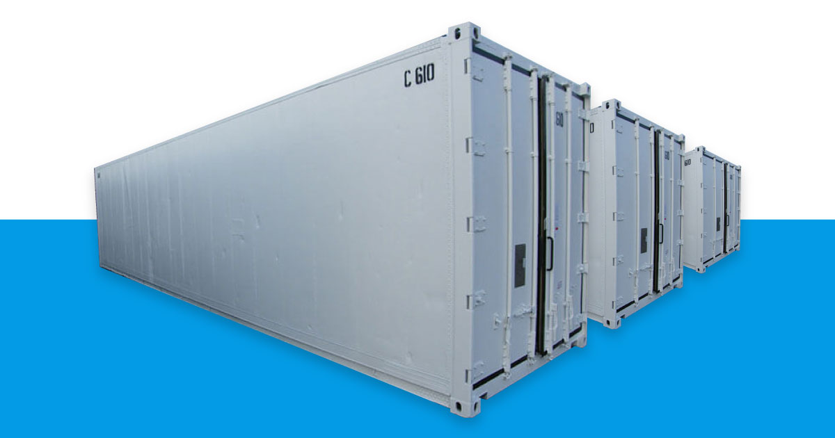 Grade C Refrigerated Container Cold Store Range