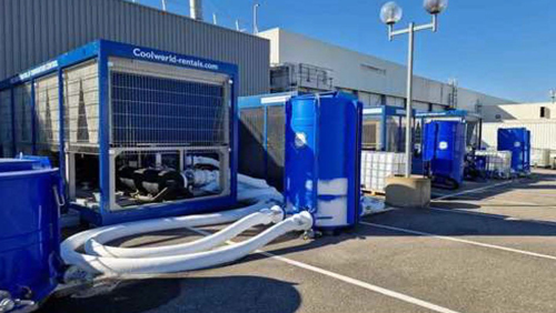 Chiller Install