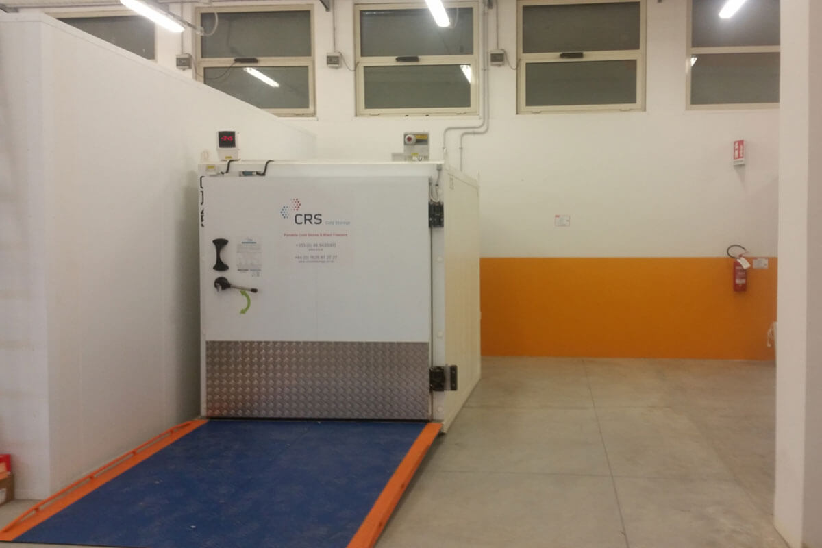 10x8ft Mini Blast Freezer with 4 pallet capacity CRS Cold Storage